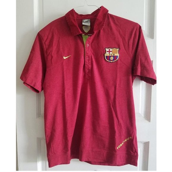 fc barcelona polo shirt nike